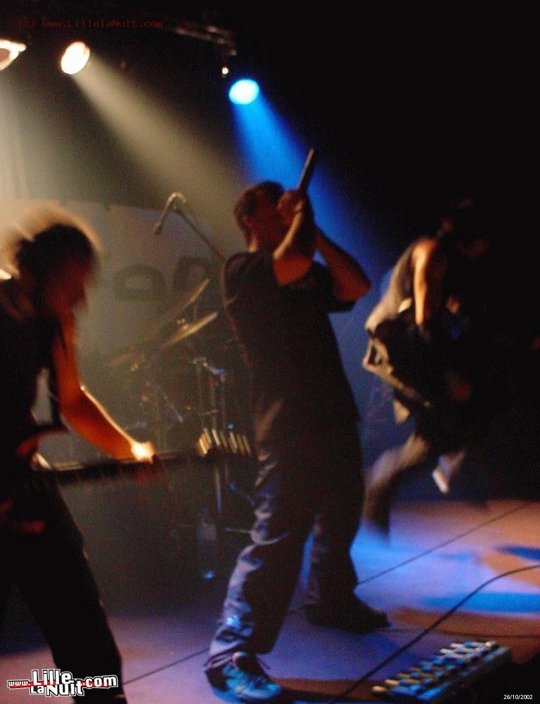 [26/10/2002] Concert Shilk / Revenge of The Dancing Cats / Cross 9 / X-Vision – MJC St André en live - photo n°27