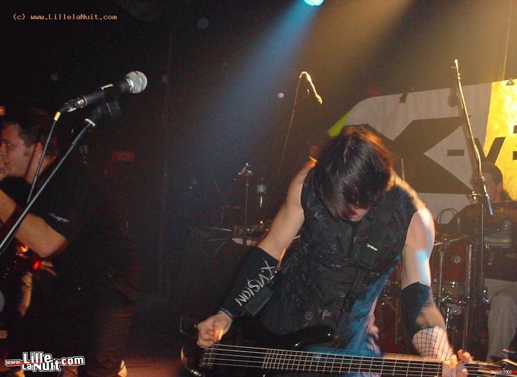 [26/10/2002] Concert Shilk / Revenge of The Dancing Cats / Cross 9 / X-Vision – MJC St André en live - photo n°16