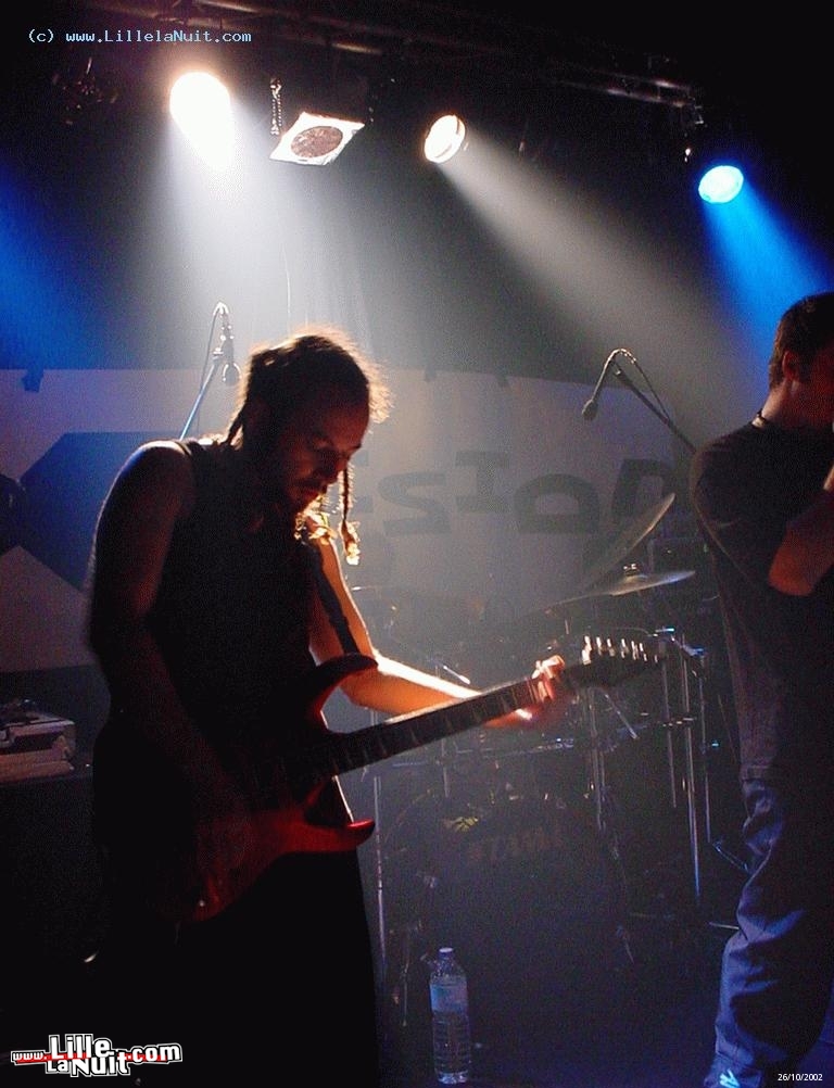 [26/10/2002] Concert Shilk / Revenge of The Dancing Cats / Cross 9 / X-Vision – MJC St André en live - photo n°18
