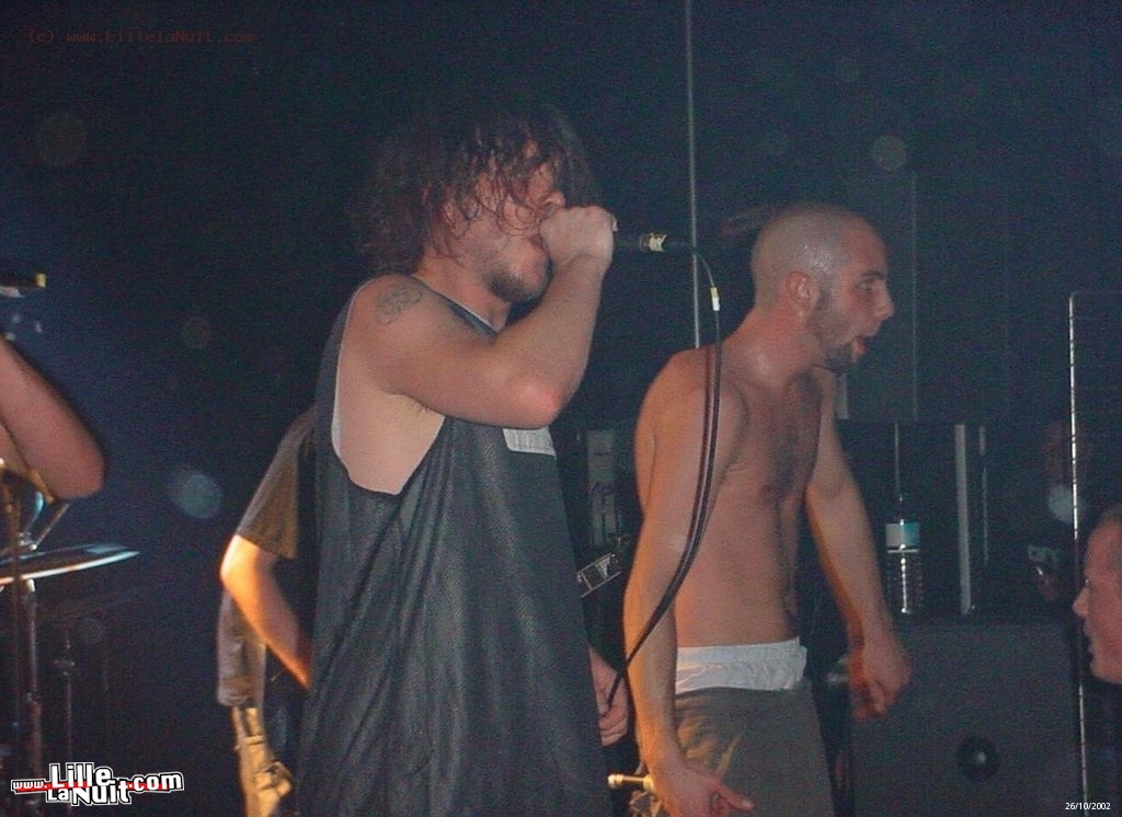 [26/10/2002] Concert Shilk / Revenge of The Dancing Cats / Cross 9 / X-Vision – MJC St André en live - photo n°8