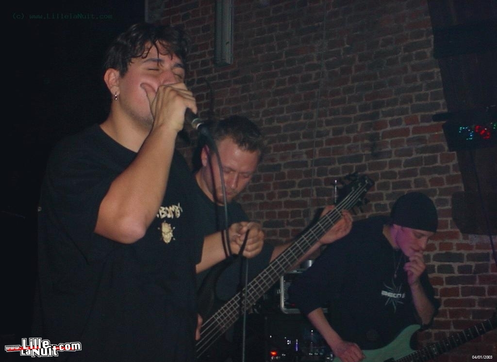 [04/01/2003] Concert The Aphasya & Clampdown & Wahead à la Ferme Dupire (V.d’Ascq) en live - photo n°33