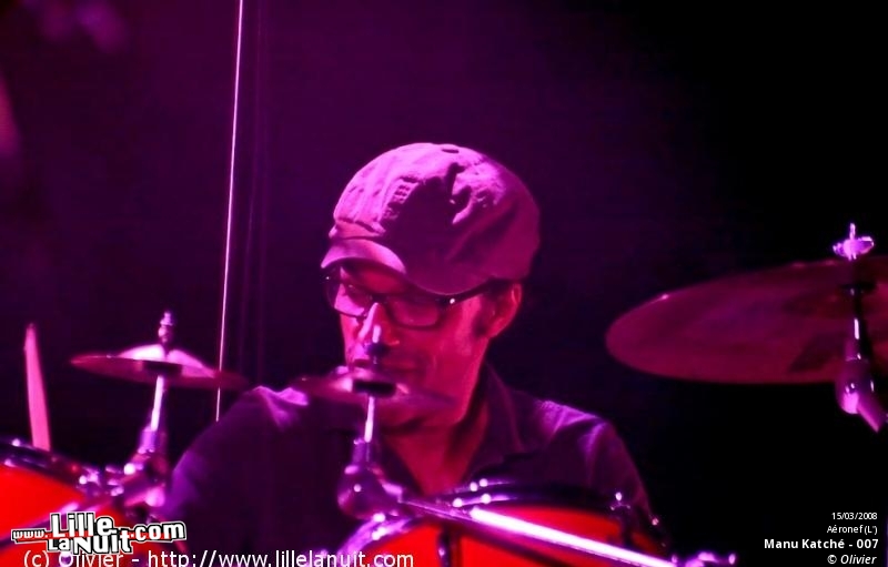 Manu Katché à L&rsquo;Aéronef en live - photo n°4