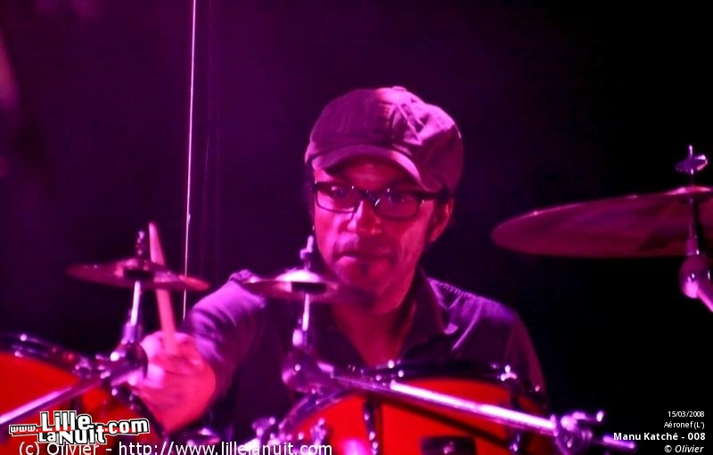 Manu Katché à L&rsquo;Aéronef en live - photo n°5