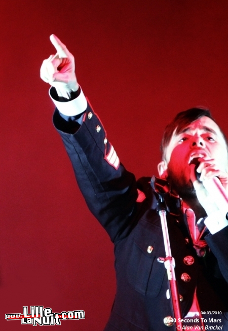 30 Seconds To Mars & Street Drum Corps à l’Aéronef en live - photo n°3
