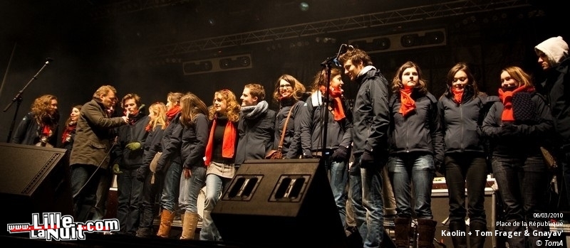 Kaolin sur la place de la République Lille en live - photo n°34