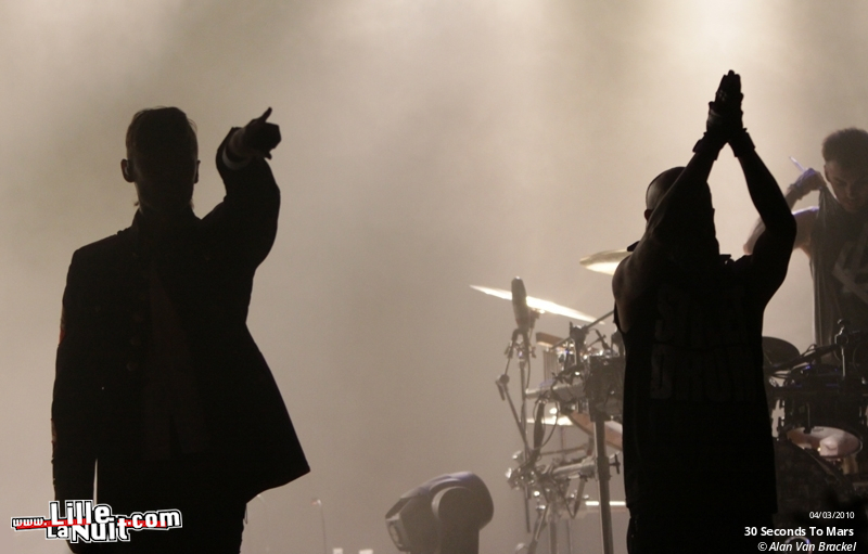 30 Seconds To Mars & Street Drum Corps à l’Aéronef en live - photo n°14