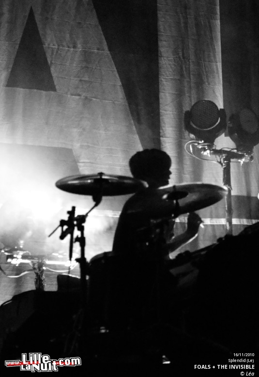 Foals + The Invisible au Splendid en live - photo n°15