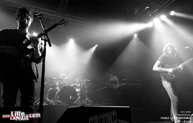 Foals + The Invisible au Splendid en live - photo n°9
