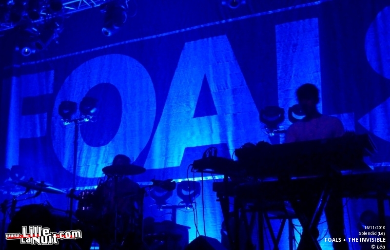 Foals + The Invisible au Splendid en live - photo n°11