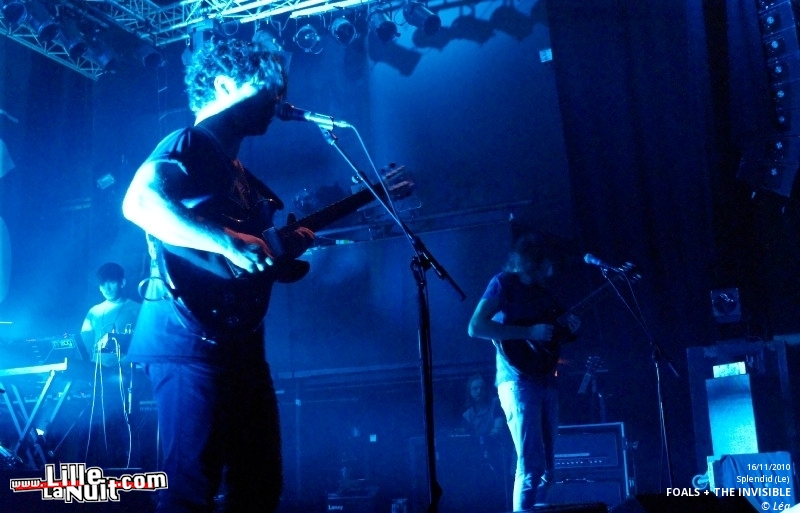 Foals + The Invisible au Splendid en live - photo n°7