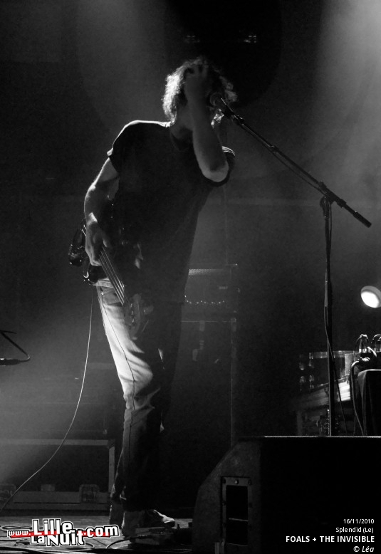 Foals + The Invisible au Splendid en live - photo n°17