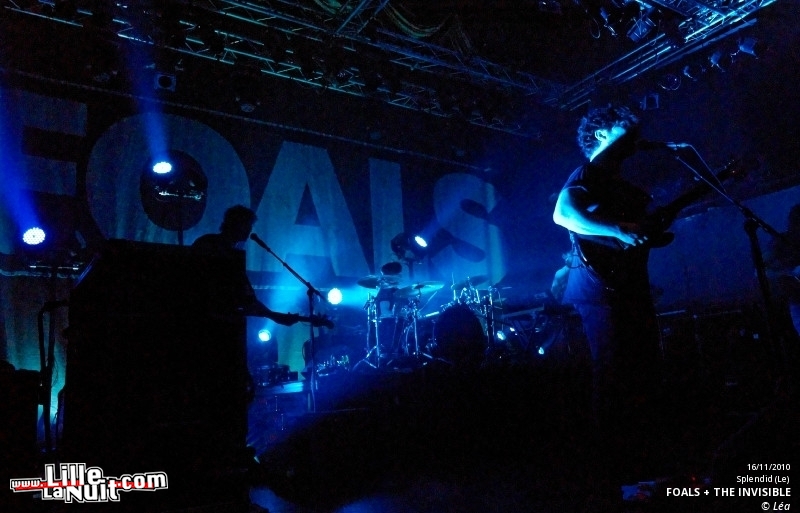 Foals + The Invisible au Splendid en live - photo n°6