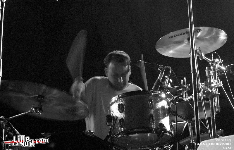 Foals + The Invisible au Splendid en live - photo n°20