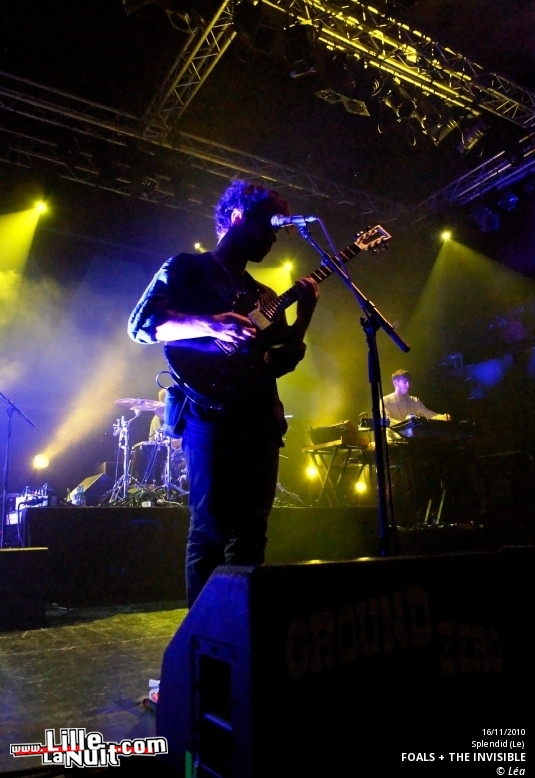 Foals + The Invisible au Splendid en live - photo n°14