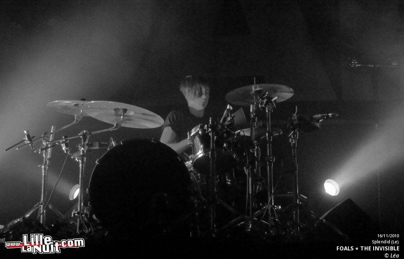 Foals + The Invisible au Splendid en live - photo n°13