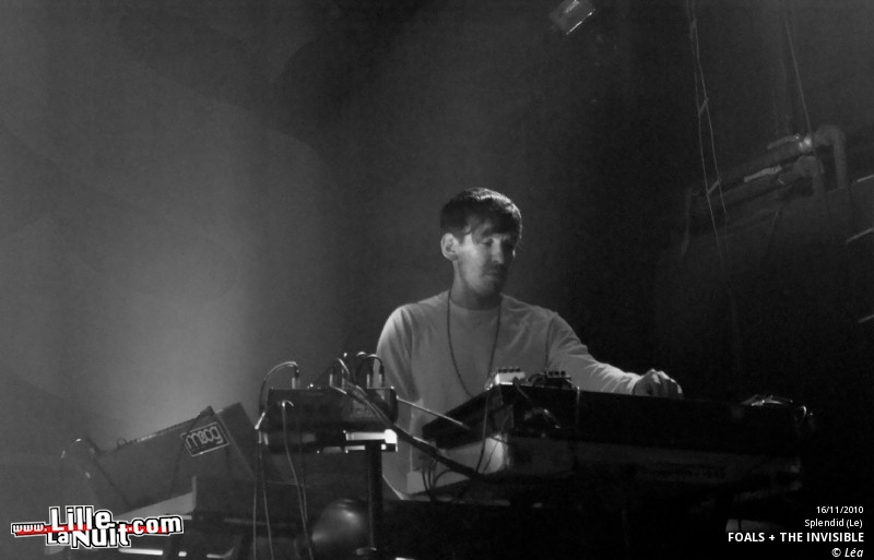 Foals + The Invisible au Splendid en live - photo n°18
