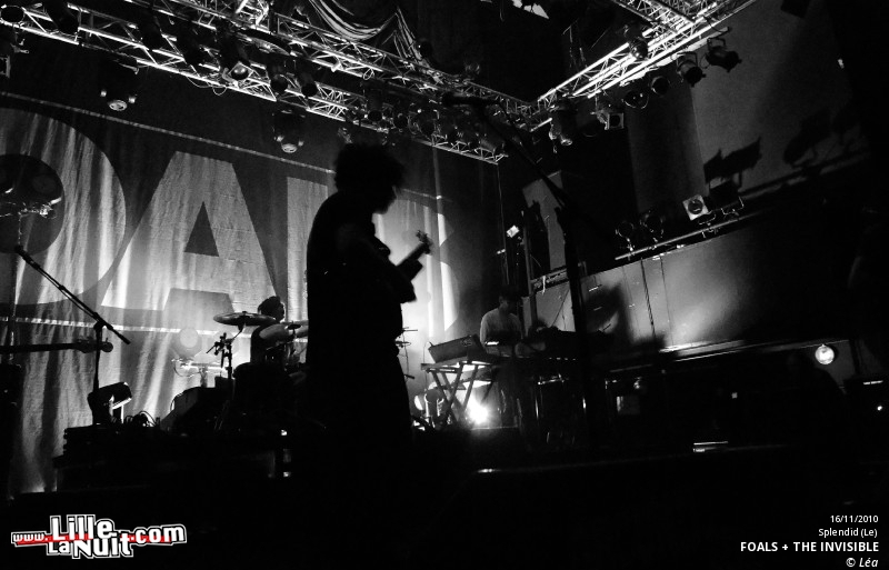 Foals + The Invisible au Splendid en live - photo n°8