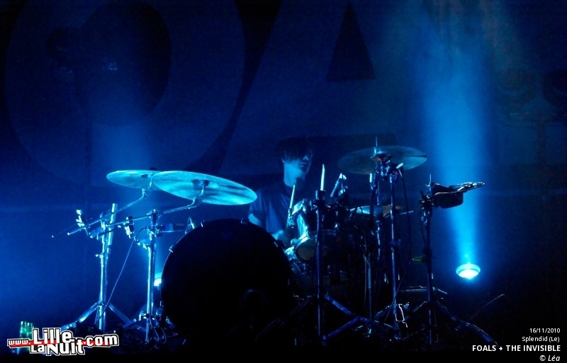 Foals + The Invisible au Splendid en live - photo n°12