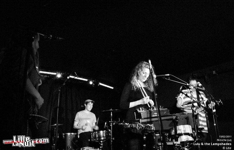 Lulu and the Lampshades à la Péniche en live - photo n°11