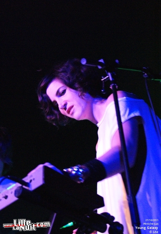 Young Galaxy à la Péniche – Festival Ground Zero en live - photo n°1