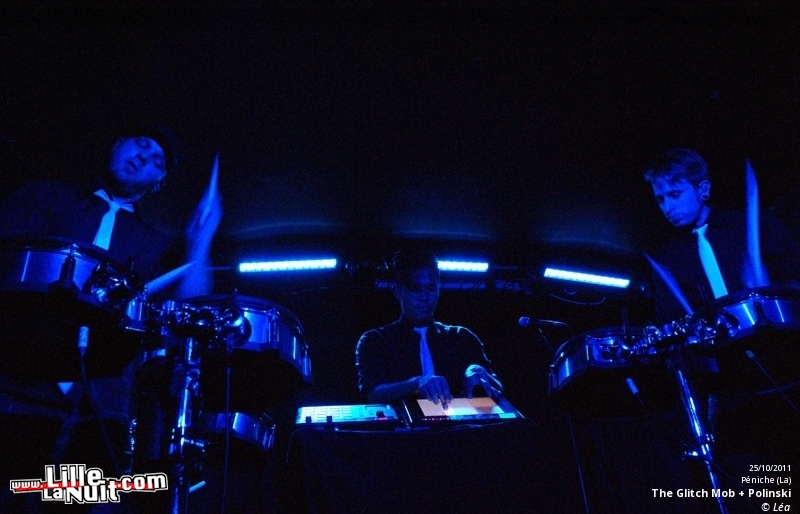 The Glitch Mob + Polinski à la Péniche en live - photo n°3