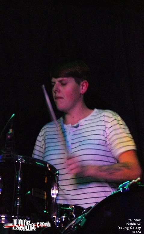 Young Galaxy à la Péniche – Festival Ground Zero en live - photo n°6