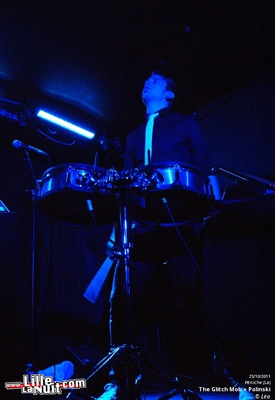 The Glitch Mob + Polinski à la Péniche en live - photo n°4
