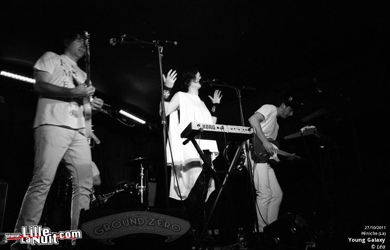 Young Galaxy à la Péniche – Festival Ground Zero en live - photo n°2