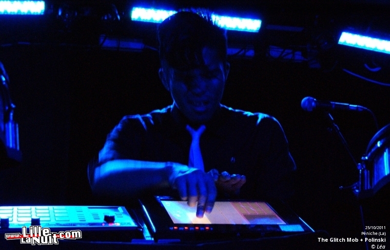 The Glitch Mob + Polinski à la Péniche en live - photo n°13