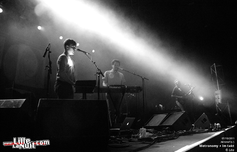 Metronomy + Im takt à l’Aéronef en live - photo n°3