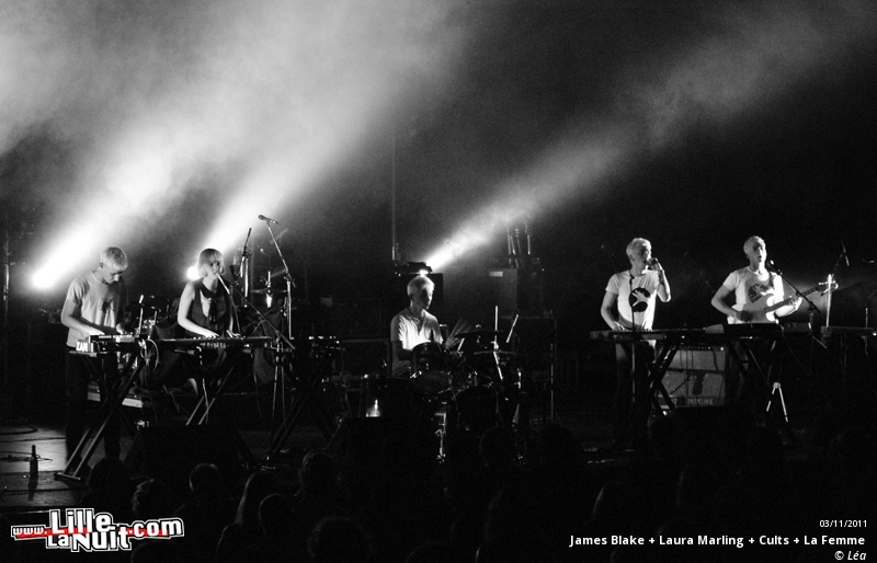 James Blake + Laura Marling + Cults + La Femme à l’Aéronef Festival Les Inrocks en live - photo n°15