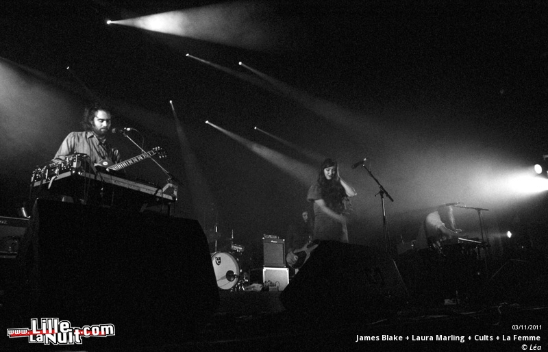 James Blake + Laura Marling + Cults + La Femme à l’Aéronef Festival Les Inrocks en live - photo n°7
