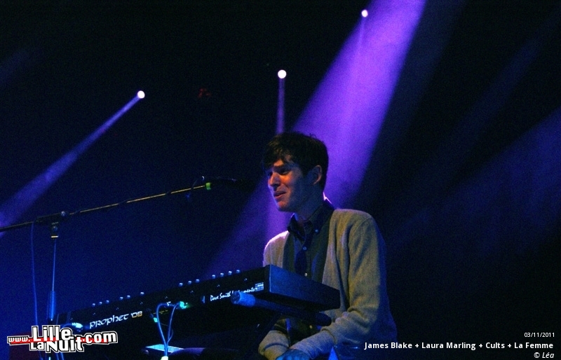 James Blake + Laura Marling + Cults + La Femme à l’Aéronef Festival Les Inrocks en live - photo n°11