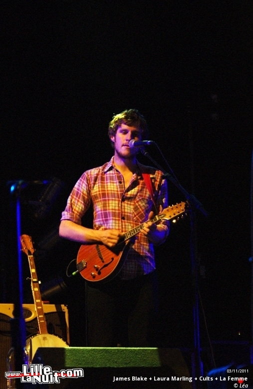 James Blake + Laura Marling + Cults + La Femme à l’Aéronef Festival Les Inrocks en live - photo n°2