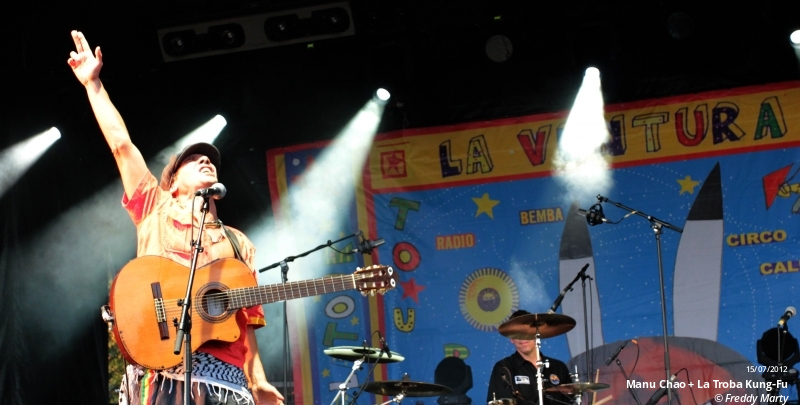 Manu Chao + La Troba Kung-Fu à Marquette en live - photo n°18