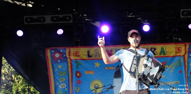 Manu Chao + La Troba Kung-Fu à Marquette en live - photo n°6