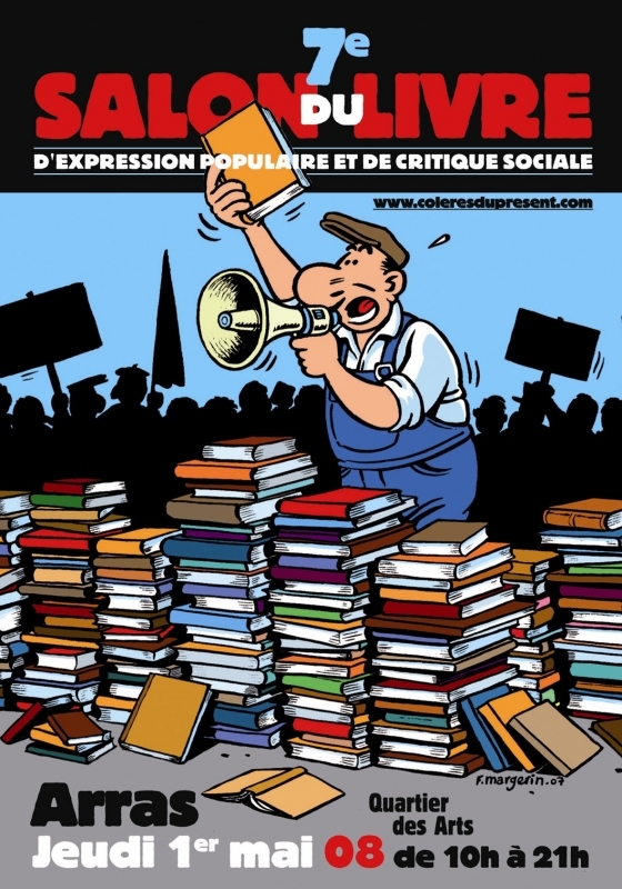 7ème salon du livre d’expression populaire et de critique sociale à Arras