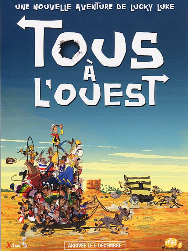 Tous à Louest Une Aventure De Lucky Luke Cinéma Lille - 