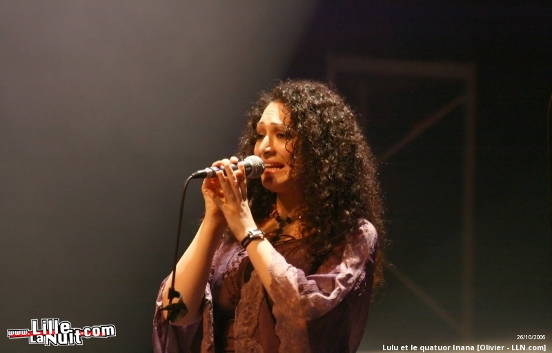 Lulu et le quatuor Inana à l&rsquo;Aéronef en live - photo n°32
