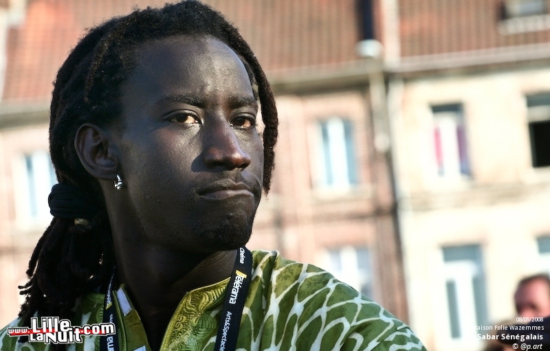 Sabar Sénégalais et René Lacaille à la Maison Folie de Wazemmes en live - photo n°4