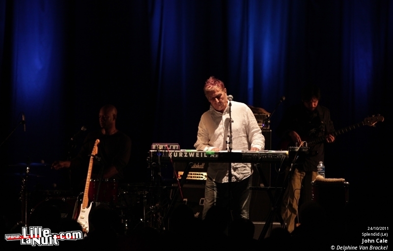 John Cale + Slow Joe & The Ginger Accident au Splendid – Festival Ground Zero en live - photo n°1