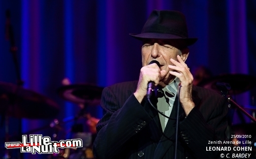 Leonard Cohen au Zénith en live - photo n°2