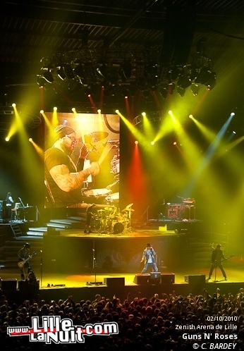 Guns N’ Roses + Imperial State Electric au Zénith en live - photo n°1