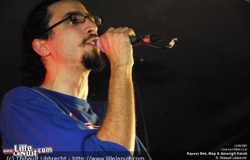 Rayess Bek, Map & Amazigh Kateb à La Cave aux Poètes en live - photo n°6