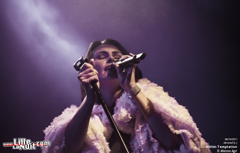 Within Temptation + Triggerfinger à l’Aéronef en live - photo n°17