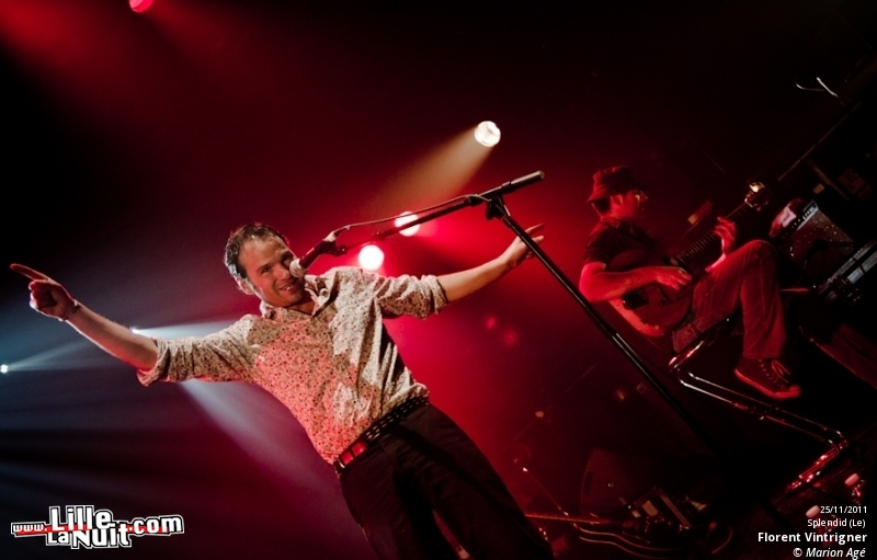 Florent Vintrigner + Les Hurlements d’Léo au Splendid – Festival Le Père Noël est-il un Rocker ? en live - photo n°9
