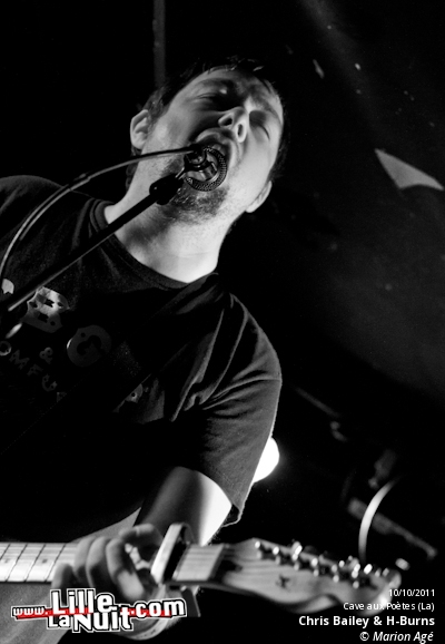 Lieutenant Cobb + Chris Bailey & H-Burns à la Cave aux Poètes en live - photo n°9