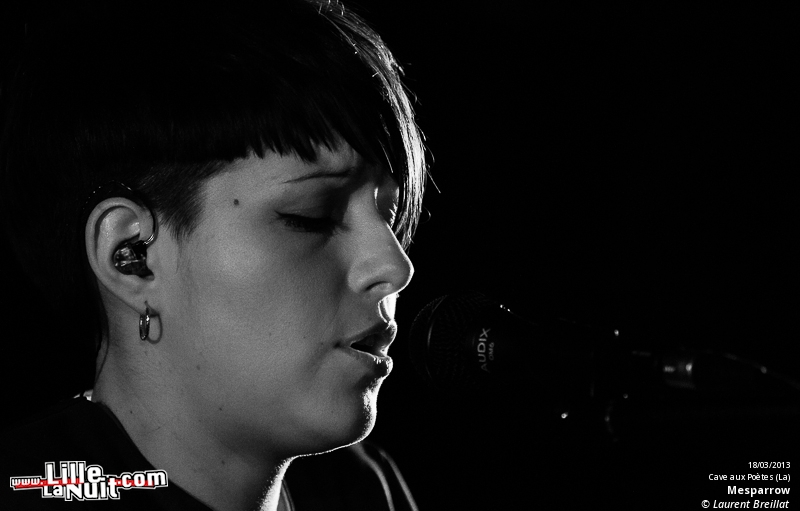Mesparrow + Liesa Van Der Aa à la Cave aux Poètes – Festival Les Femmes s’en Mêlent en live - photo n°1
