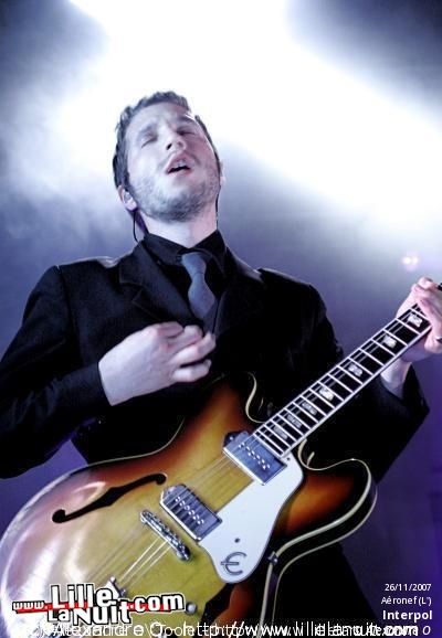 Interpol & Blonde Redhead à l&rsquo;Aéronef en live - photo n°2