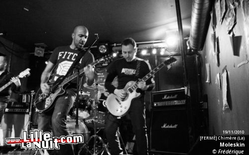 Tyson Boogie + Poncharello + Moleskin à la Chimère en live - photo n°2